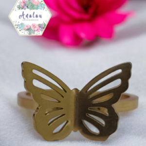 ANILLO MARIPOSA CLASICO DORADO