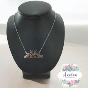 COLLAR DE LA FAMILIA PLATA