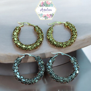 ARRACADA DORAA PLATA OVALOS