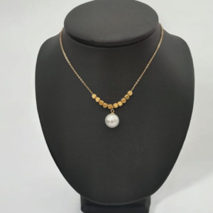 COLLAR CLASIC PERLA BLANCO