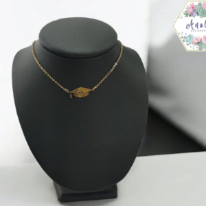 COLLAR BIRRETE DORADO