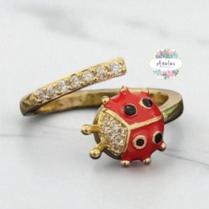 ANILLO MARIQUITA PIEDRAS INCRUSTADAS ANTENITAS