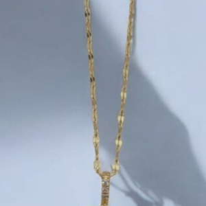 COLLAR CORAZON DORADO