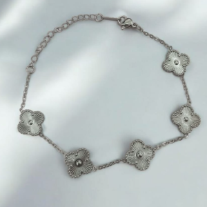 PULSERA PLATA DE TREBOL