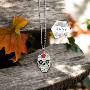 COLLAR CALAVERA COLORES