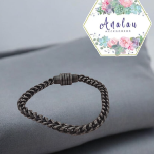 PULSERA CABALLERO PLATA
