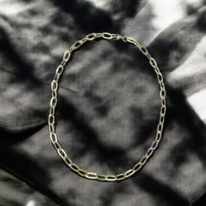 COLLAR PLATA CADENA