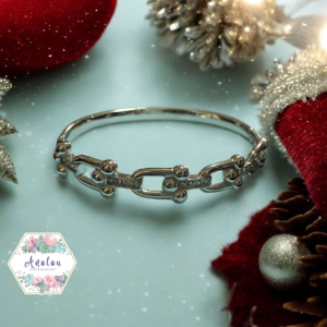 BRAZALETE PLATA ESLABON PIEDRA