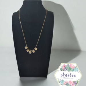 COLLAR DE MARGARITA BLANCA