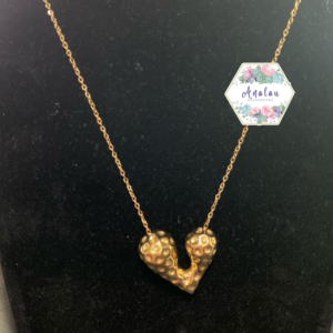 CORAZON DORADO HUECO