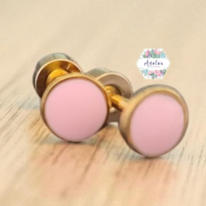 BROQUEL DE BOLITA ROSA