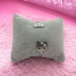 BRAZALETE AJUSTABLE KITTY PLATA