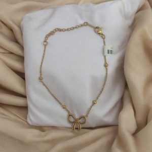 Pulsera de moño.