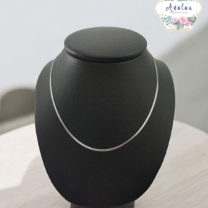 COLLAR PLATA PLANCHA DELGADO