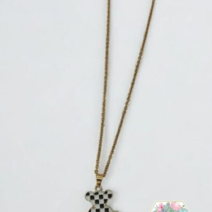 COLLAR DE OSOS NEHRO BLANCO