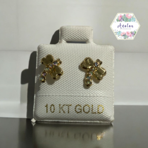 BROQUEL DE ORO 10K LIBEDULA