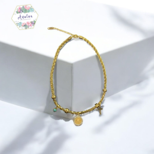 COLLAR ORO SAN BENITO CRUZ