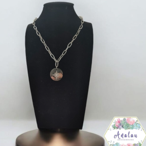 COLLAR PLATA DE ESTRELLA