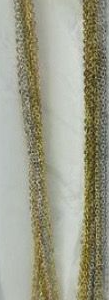 COLLAR 45 CM VARIOS DORADO PLATA ROSA