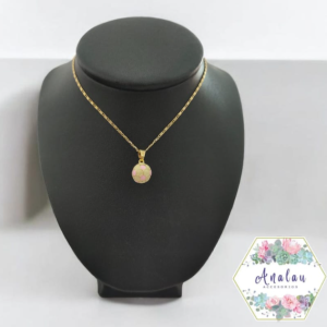 COLLAR BALON FUTBOL ROSA
