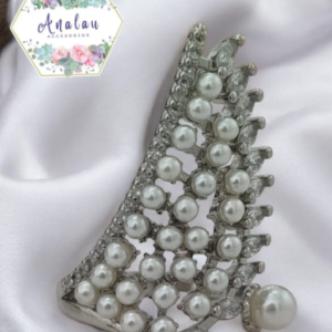 ANILLO PLATA PERLAS BLANCAS