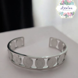 PULSERA SAN BENITO PLATA