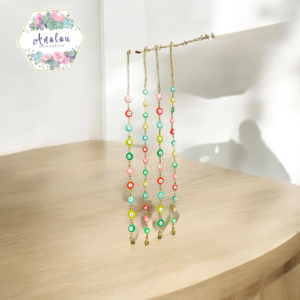 PULSERAS DE OJO DE COLORES