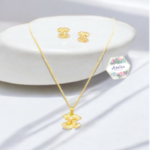 COLLAR CHANEL INCRUSTRADO