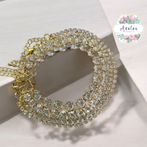 PULSERAS PIEDRAS INCRUSTADAS
