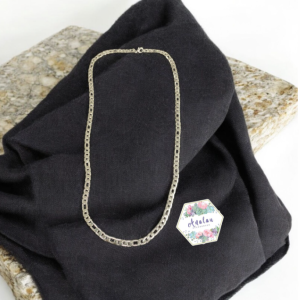 COLLAR DE HOMBRE PLATA