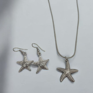 ARETE ESPIRAL COLLAR ESTRELLA DE MAR PLATA