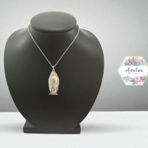 COLLAR VIRGEN DE GUADALUPE PLATA