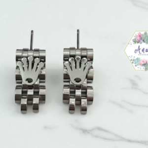 ARETES ROLEXX PLATA