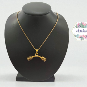 COLLAR PESA DORADO