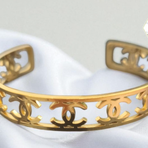 PULSERA CHANNELL MARK CC DORADA