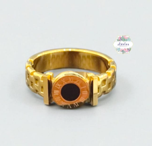 ANILLO BULGARI DORADO DELGADO