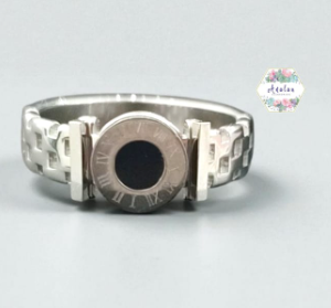 ANILLO BULGARI PLATA DELGADO
