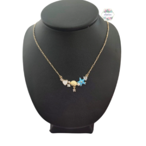 COLLAR DE MAR AZUL