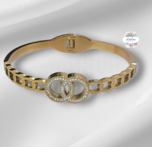 PULSERA OO INCRSTADA
