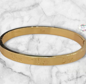 PULSERA DIOR DORADA