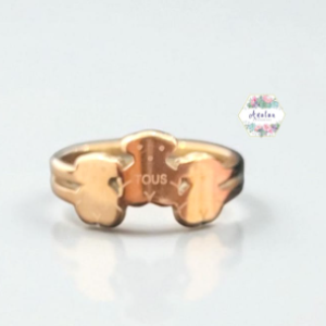 ANILLO TOUS TRIPLE DORADO