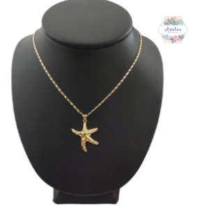 COLLAR ESTRELLA DE MAR CON HOYOS