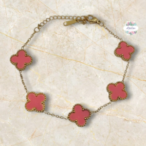 PULSERA ROSA VAN CLEFF 5