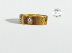 ANILLO CARTIER CHICO INCRUUSTADO