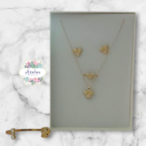 CONJUNTO DE MICKEY MOUSE DORADO