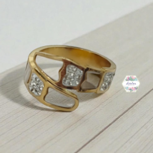 ANILLO TIPO SERPIETE DORADO
