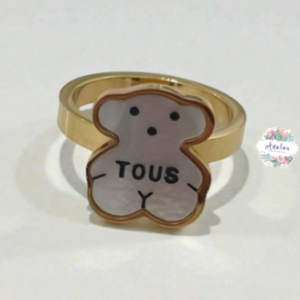 ANILLO TOUS DORADO Y PLATA