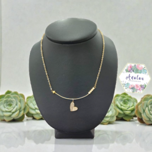COLLAR DELGADO CO UN CORAZO