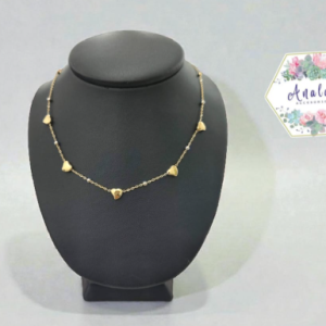 COLLAR DELGADO CON CORAZONES