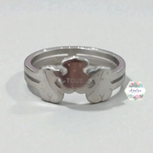 ANILLO PLATA TOUS TRIPLE